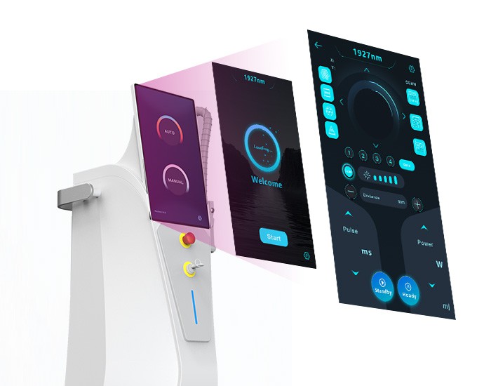 Skin rejuvenation 1927nm thulium laser machine Skin rejuvenation 1927nm thulium laser machine